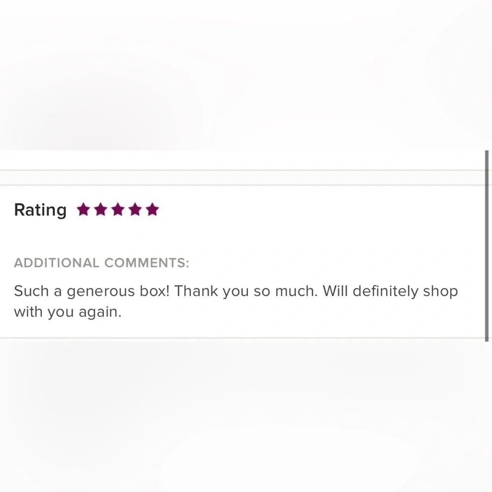 MYSTERY BOX 5 STAR REVIEWS